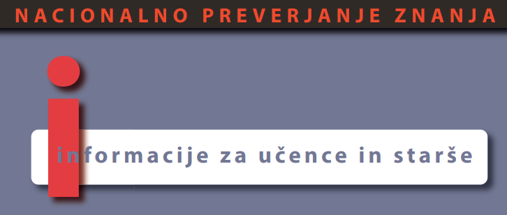 Obvestilo za učence in starše o poteku NPZ v šolskem letu 2022/23