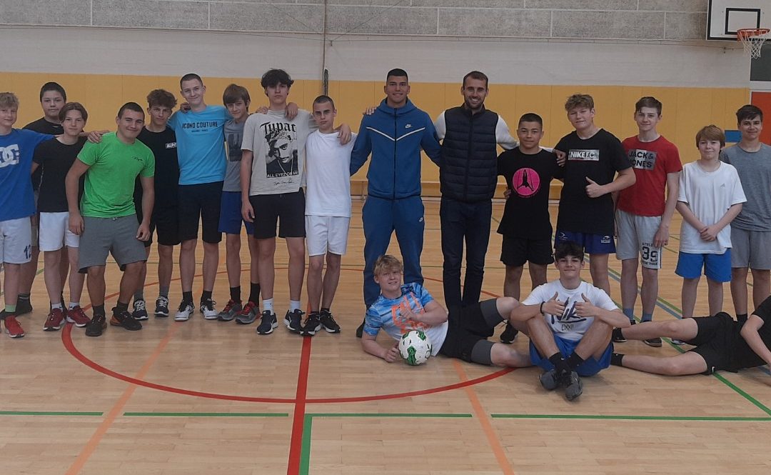 Obisk s strani NK Olimpije v sklopu izbirnega predmeta Izbrani šport – nogomet