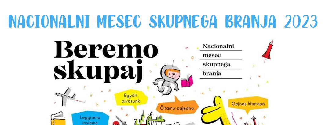 Nacionalni mesec skupnega branja 2023