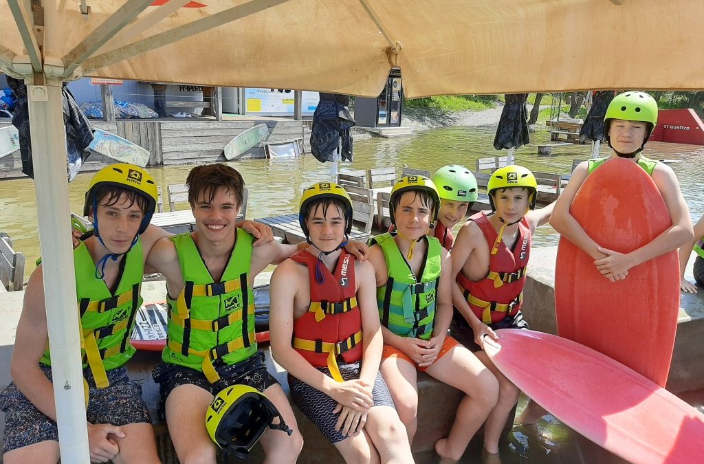 Wakeboarding pri izbirnem predmetu Šport za zdravje